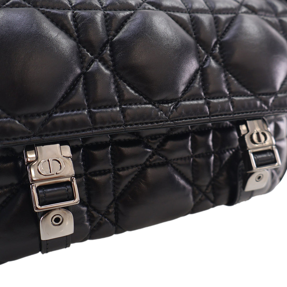 Dior Small Calfskin Macrocannage Diorcamp Messenger Bag