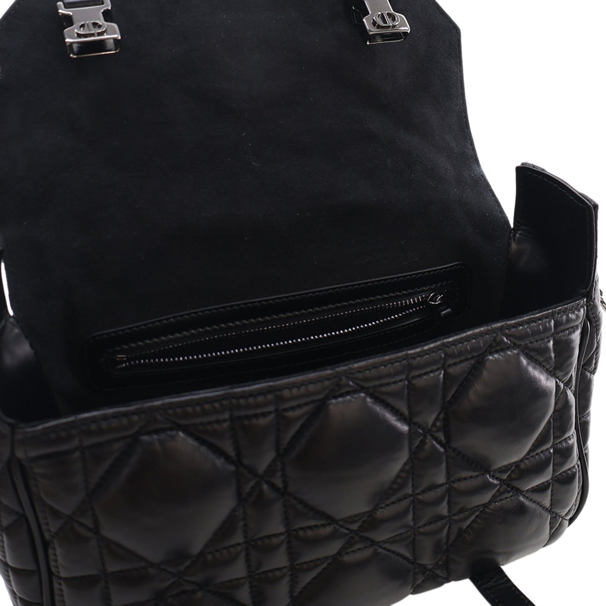 Dior Small Calfskin Macrocannage Diorcamp Messenger Bag