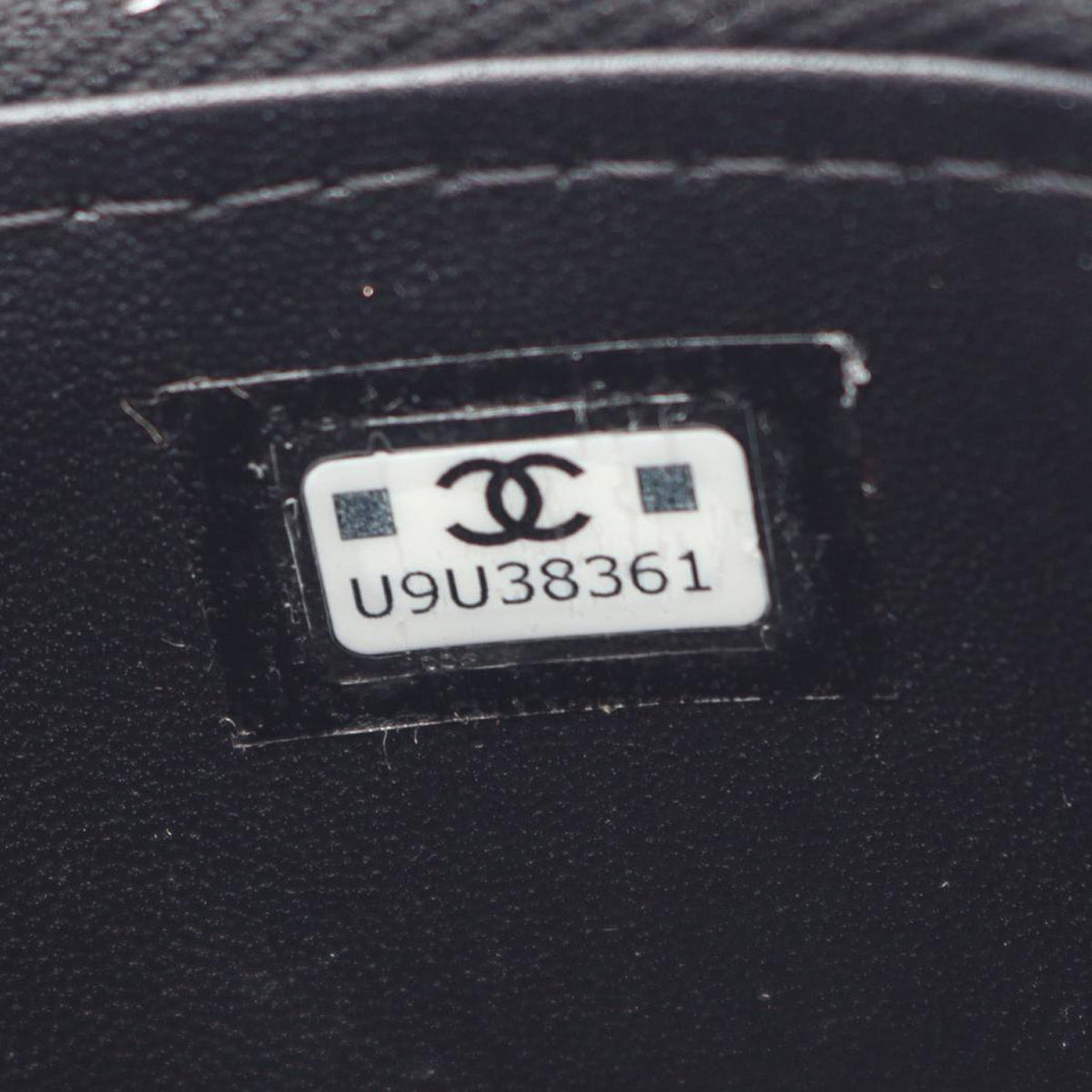 Chanel Tweed Vanity Case with Chain