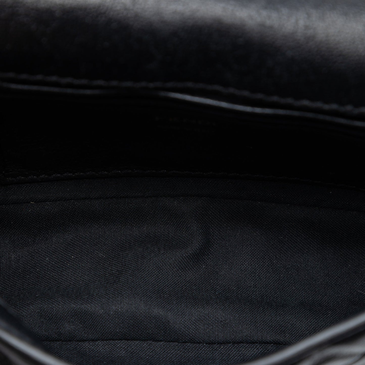 Fendi Mini Zucca Embossed Leather Baguette Satchel