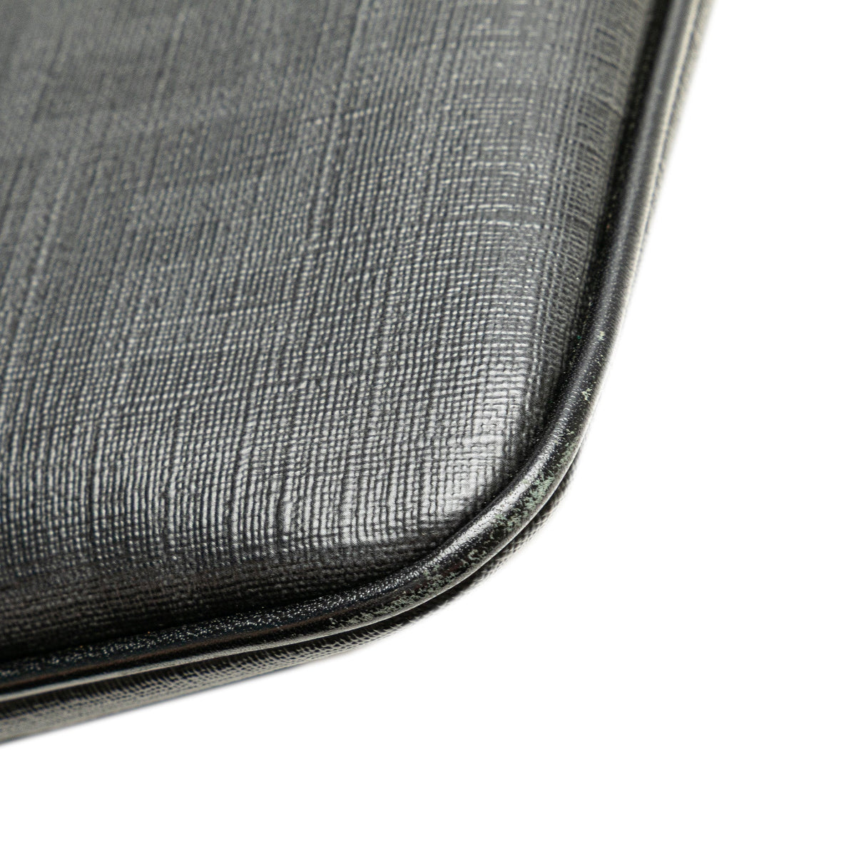 Fendi Zucca Coated Canvas Crossbody — Black