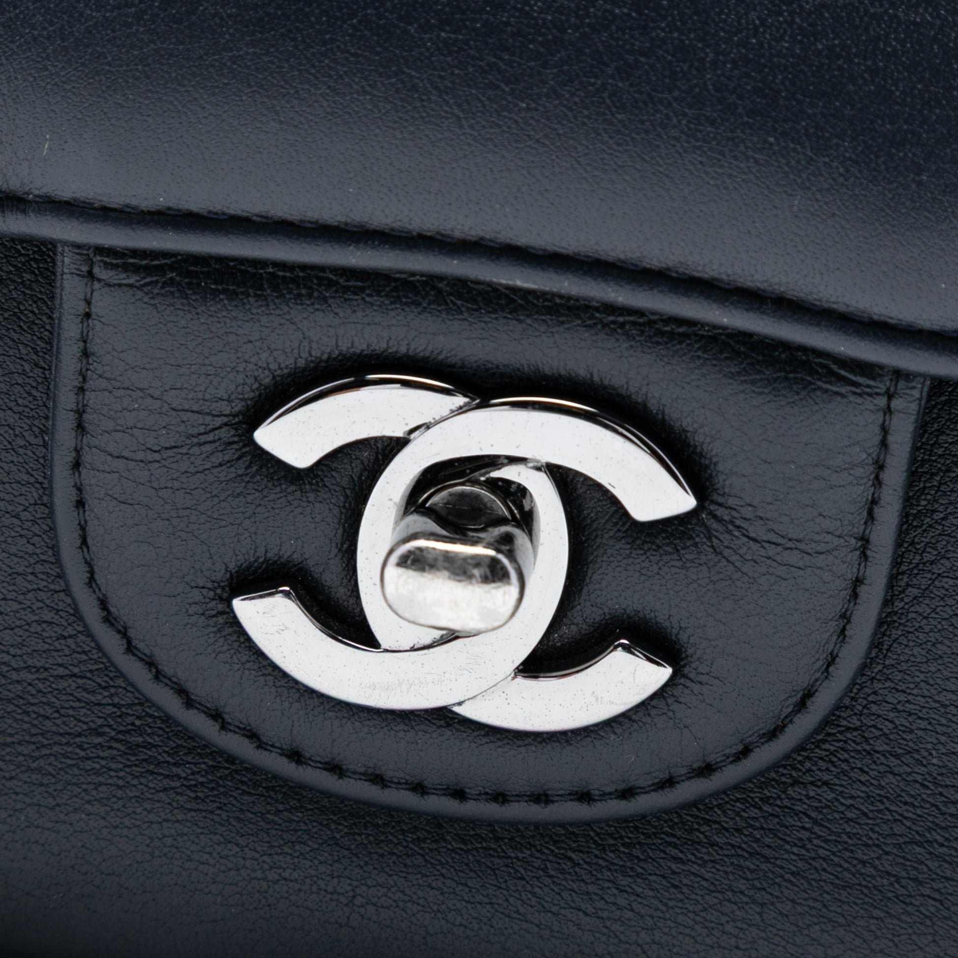 Chanel Medium Smooth Calfskin Pure Double Flap