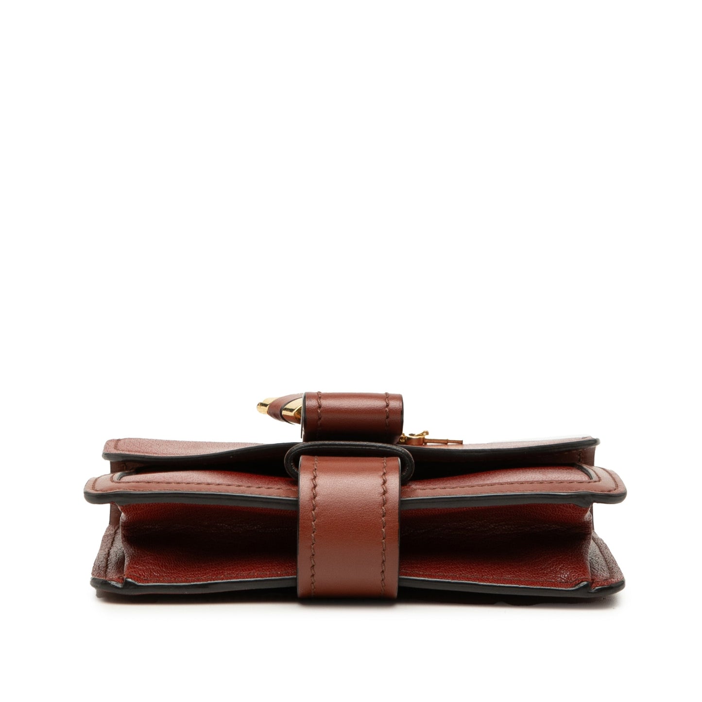 Chloé Mini Leather Aby Lock Chain Flap
