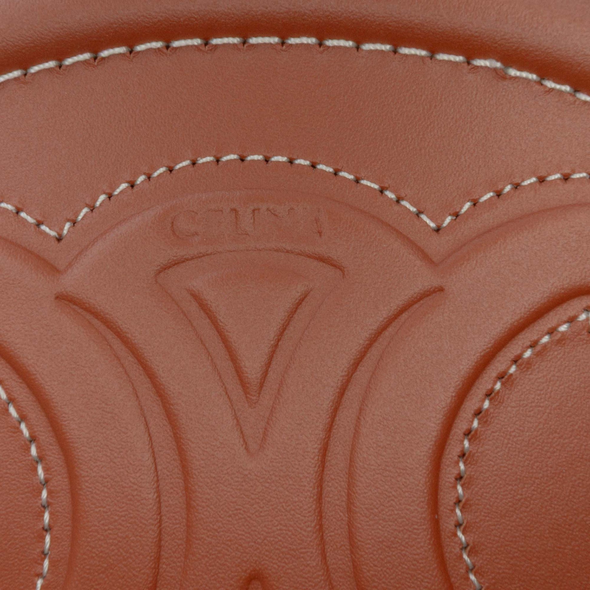 Celine Small Calfskin Cuir Triomphe Oval Crossbody