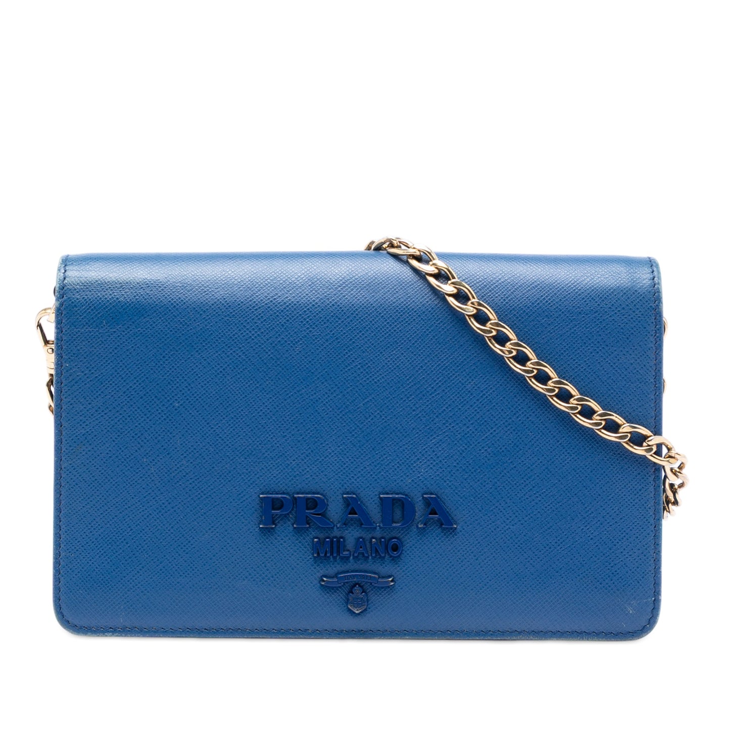 Prada Saffiano Lux Chain Crossbody