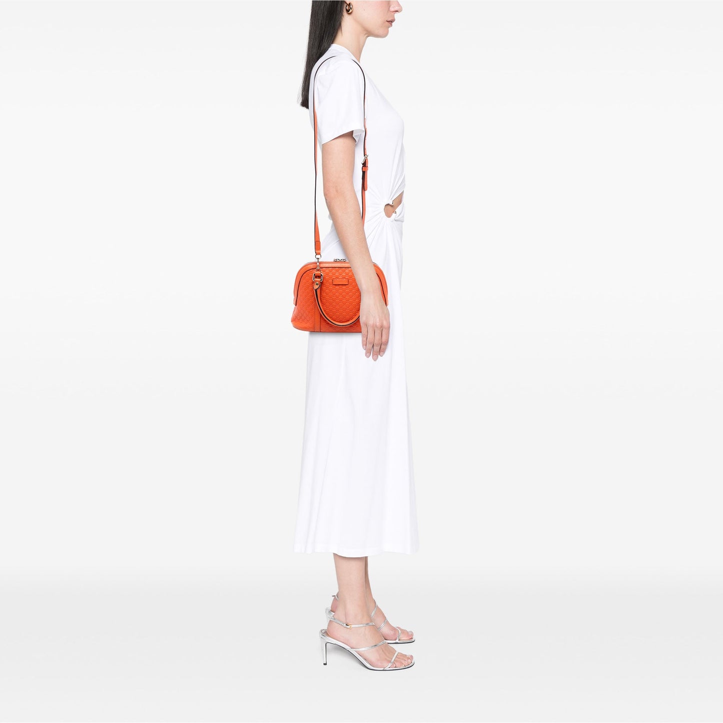 Gucci Mini Microguccissima Dome Satchel