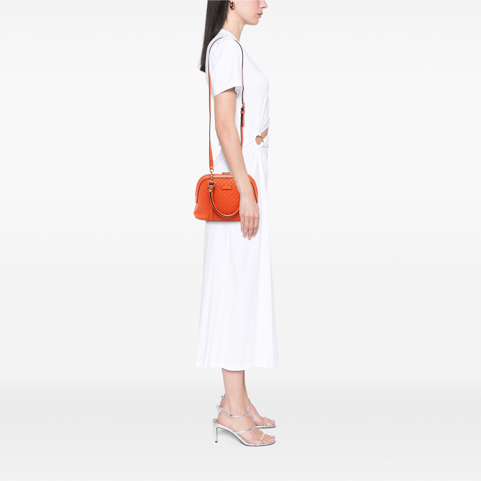 Gucci Mini Microguccissima Dome Satchel