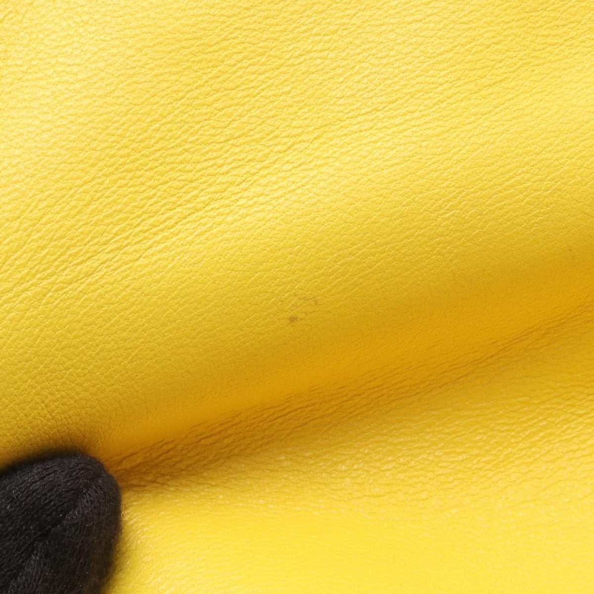 LOEWE Mini Nappa Flamenco Knot Crossbody — Yellow