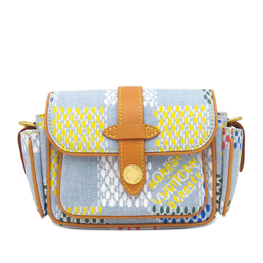 Louis Vuitton LV Vers Damier Denim Cargo Wearable Wallet