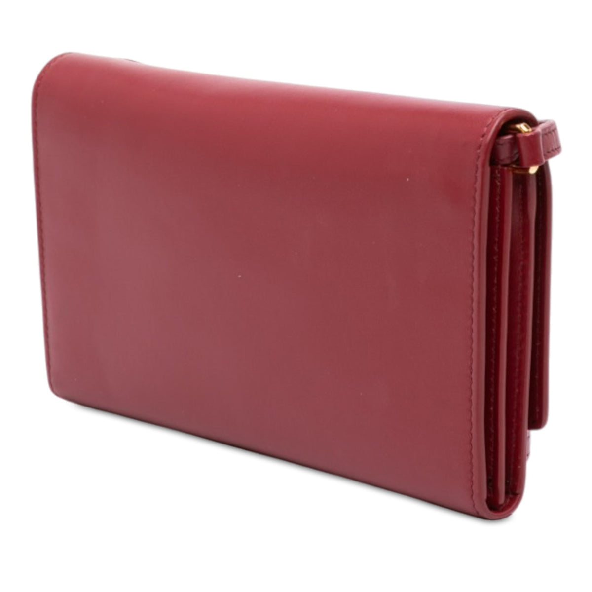 Burberry Leather TB Wallet On Strap