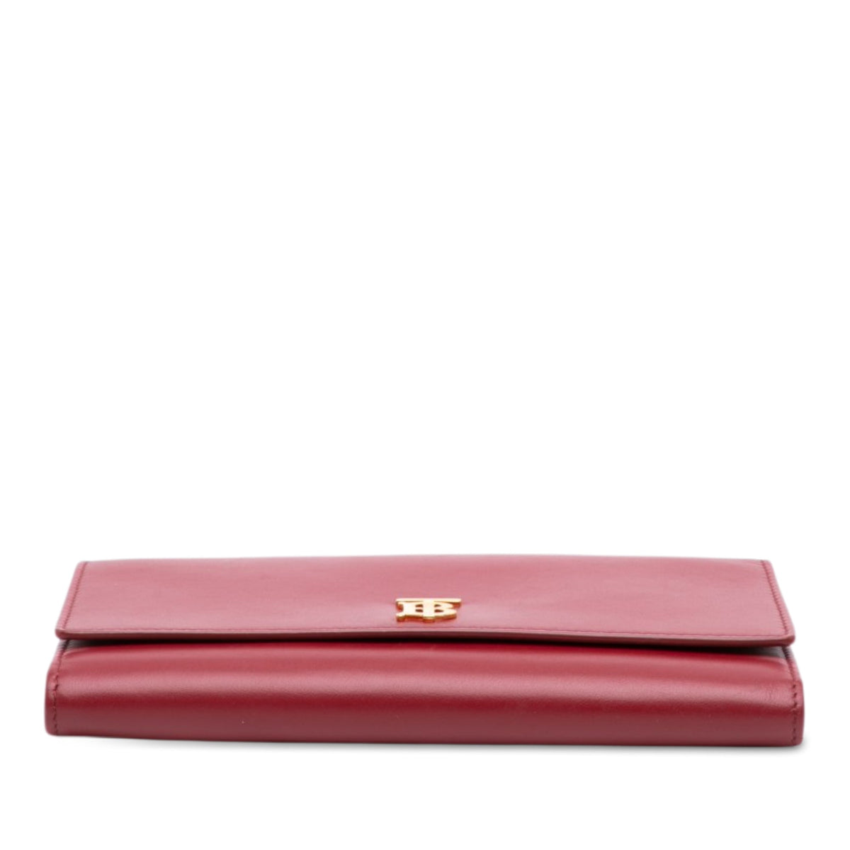 Burberry Leather TB Wallet On Strap