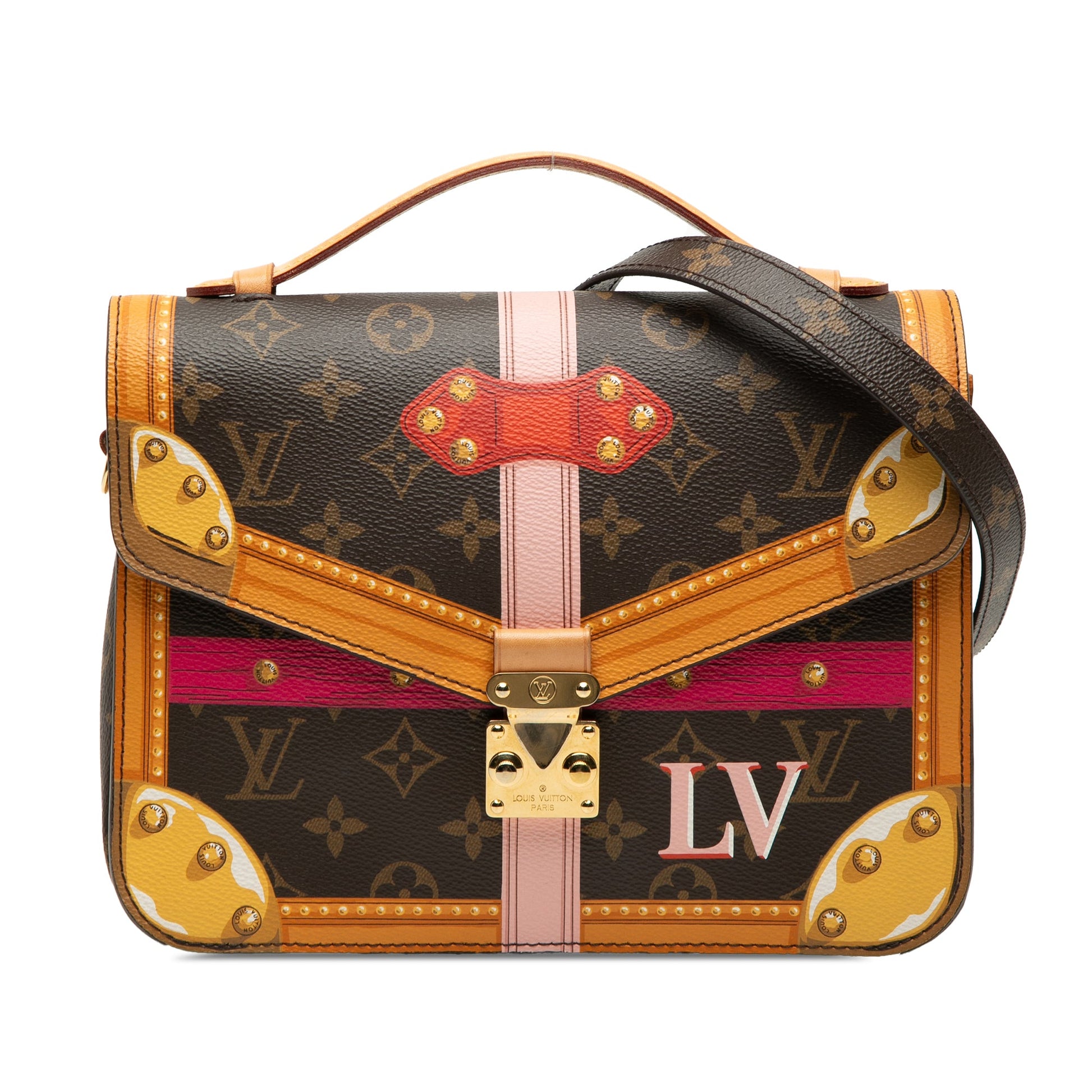 Louis Vuitton Monogram Summer Trunks Pochette Metis