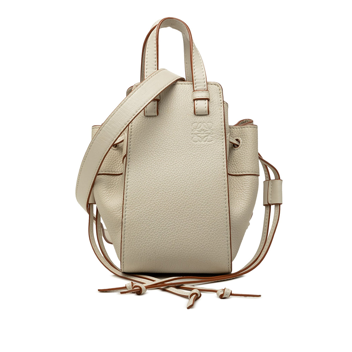 LOEWE Mini Grained Calfskin Hammock Bag