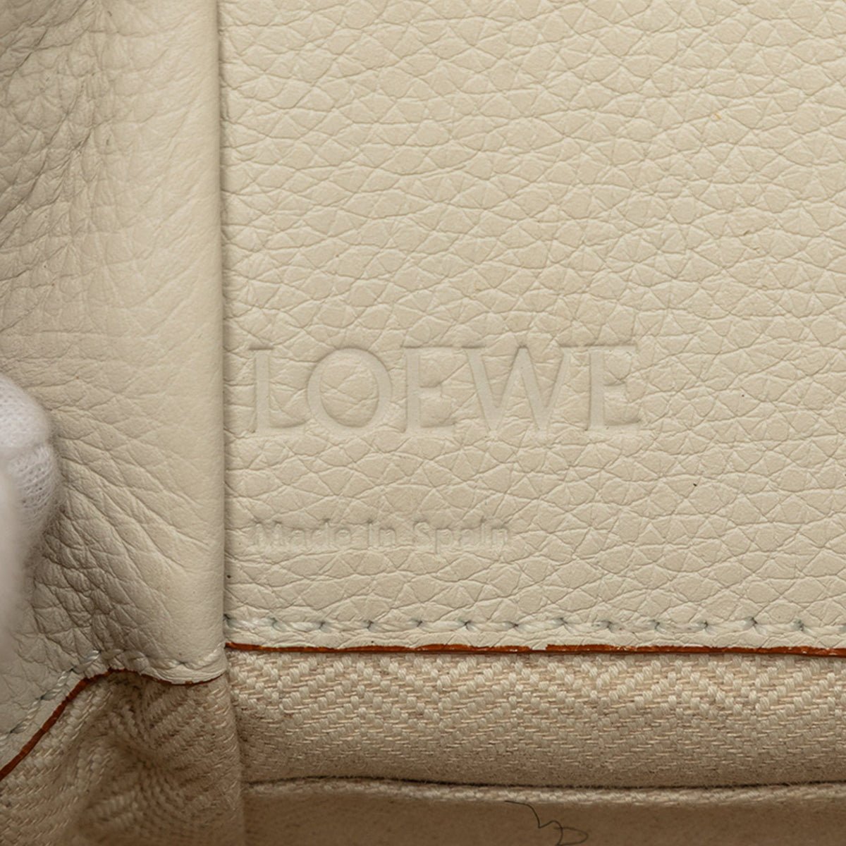 LOEWE Mini Grained Calfskin Hammock Bag