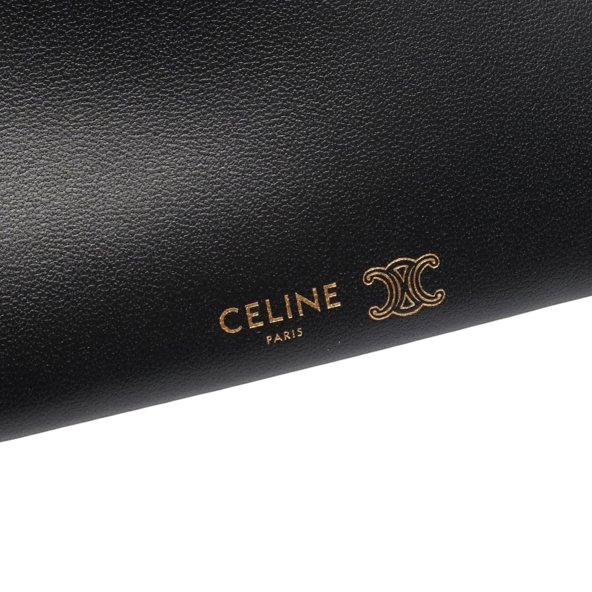 Celine Leather Trio Flap