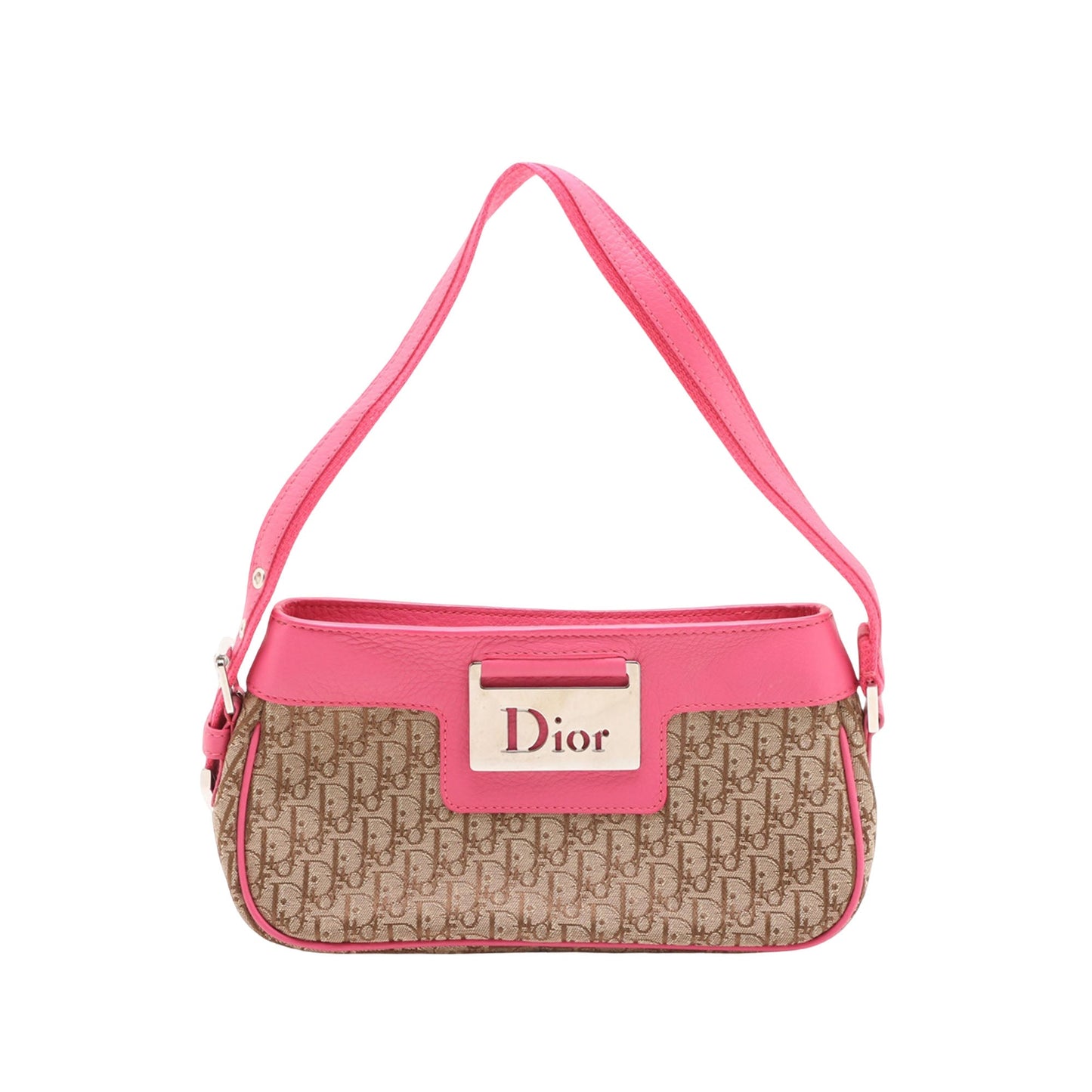 Dior Diorissimo Trotter Canvas Street Chic Shoulder Bag