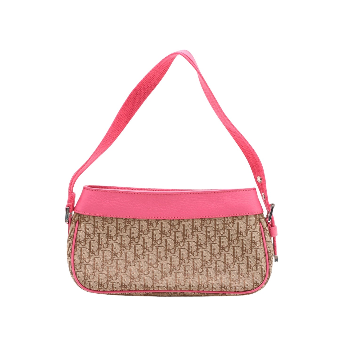Dior Diorissimo Trotter Canvas Street Chic Shoulder Bag