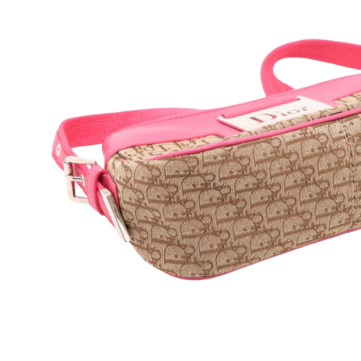 Dior Diorissimo Trotter Canvas Street Chic Shoulder Bag