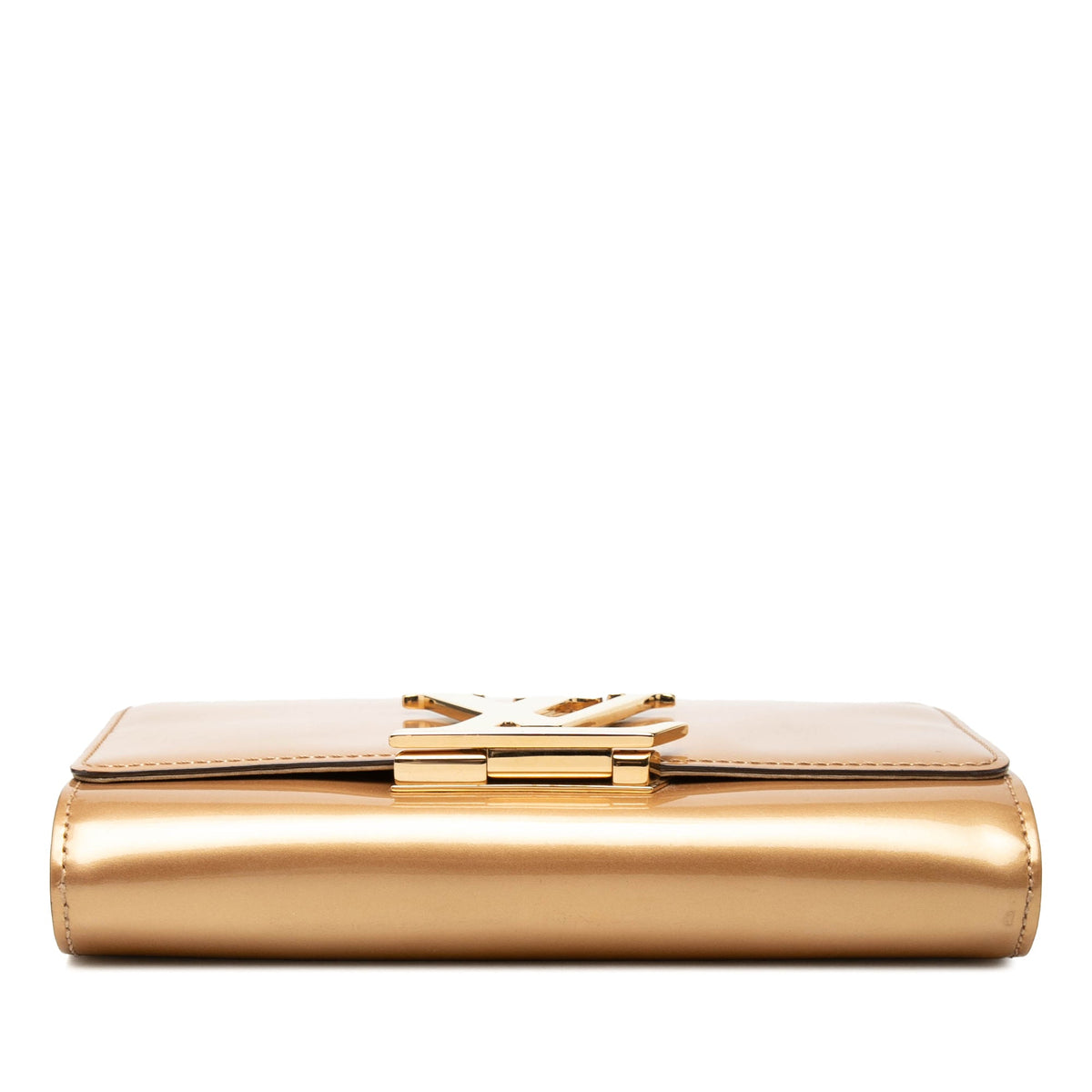 Louis Vuitton Vernis Louise Sliding Chain MM — Gold