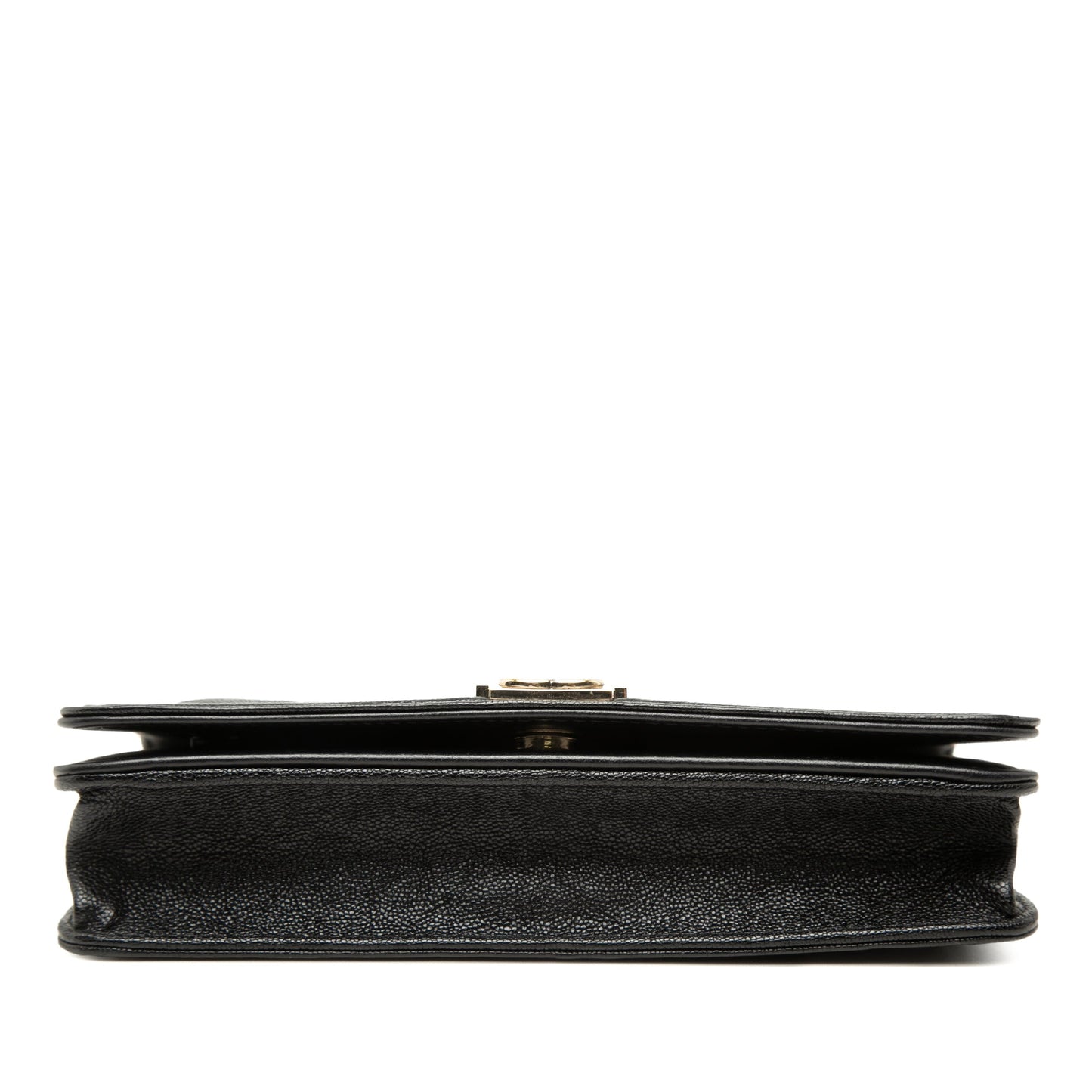 Chanel Quilted Caviar Boy Wallet on Chain