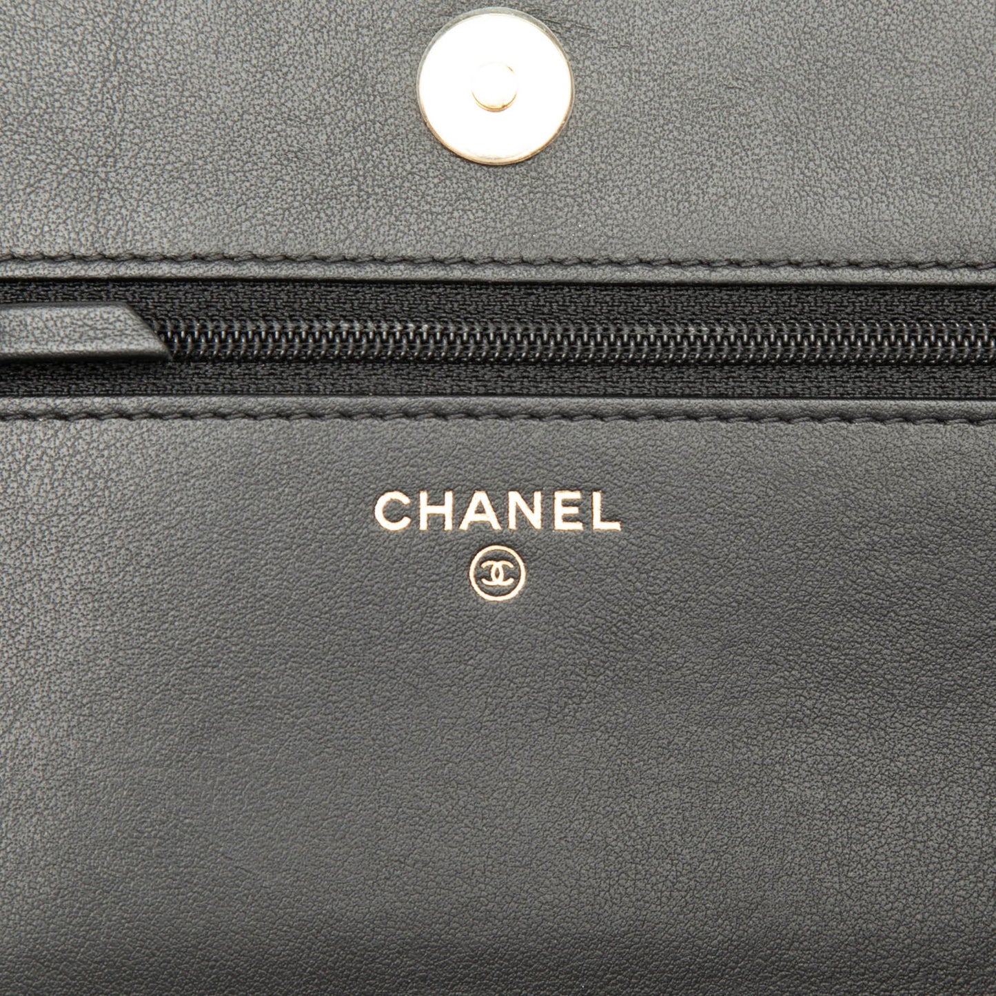 Chanel Quilted Caviar Boy Wallet on Chain