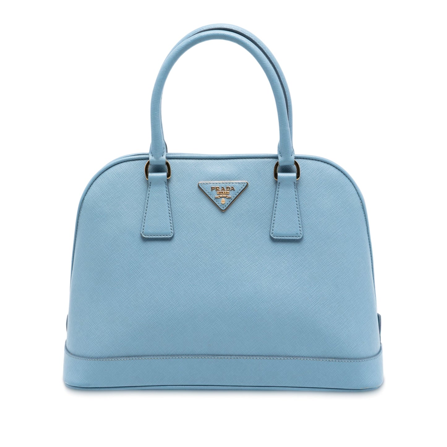 Prada Medium Saffiano Lux Open Promenade Satchel