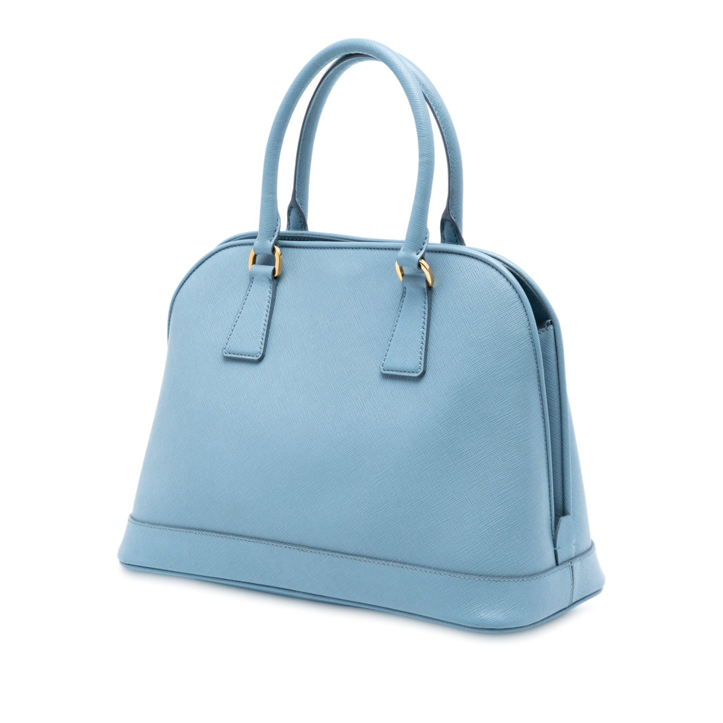 Prada Medium Saffiano Lux Open Promenade Satchel