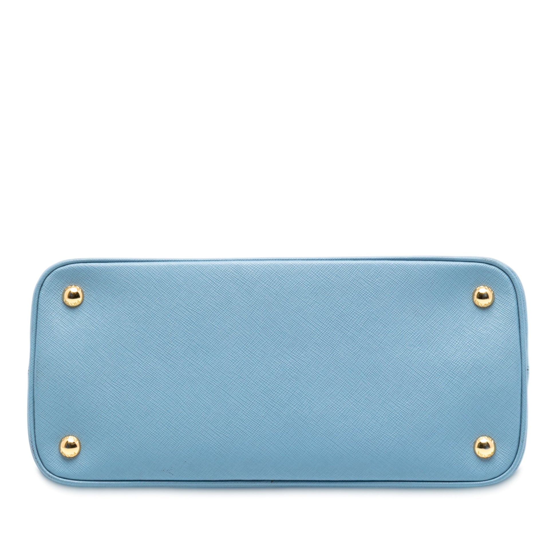 Prada Medium Saffiano Lux Open Promenade Satchel