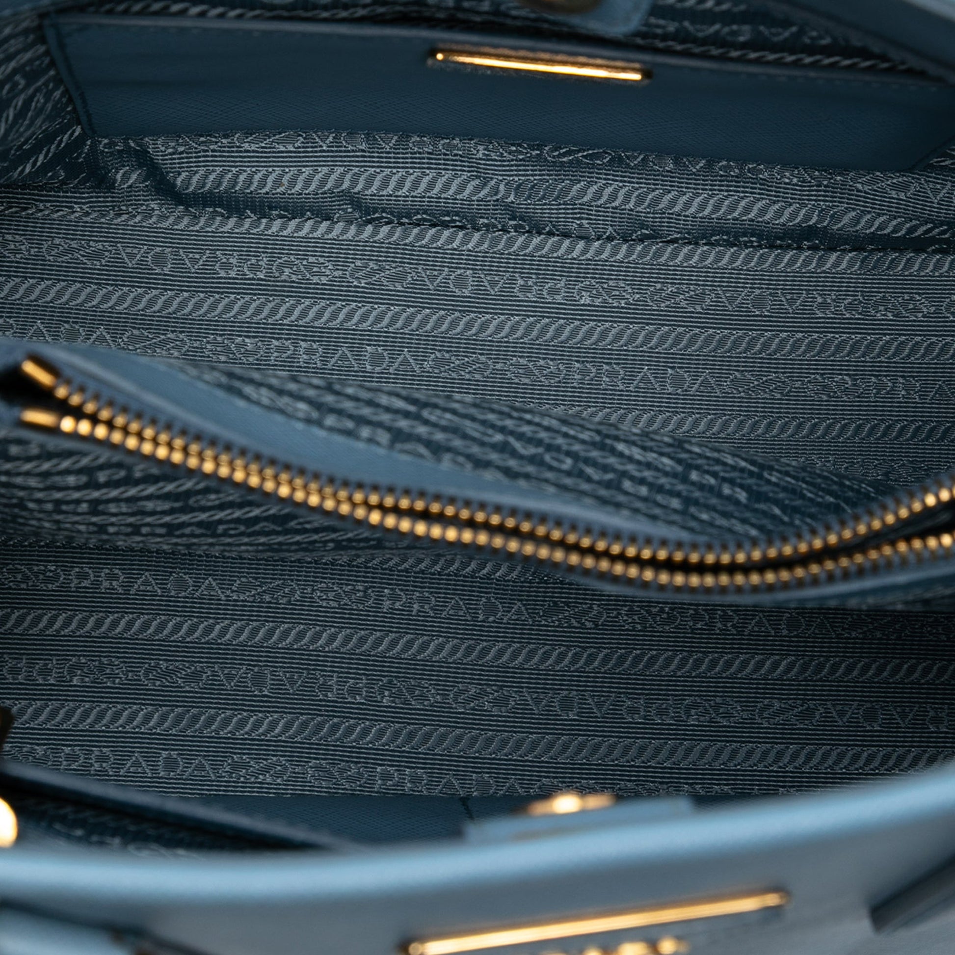Prada Medium Saffiano Lux Open Promenade Satchel