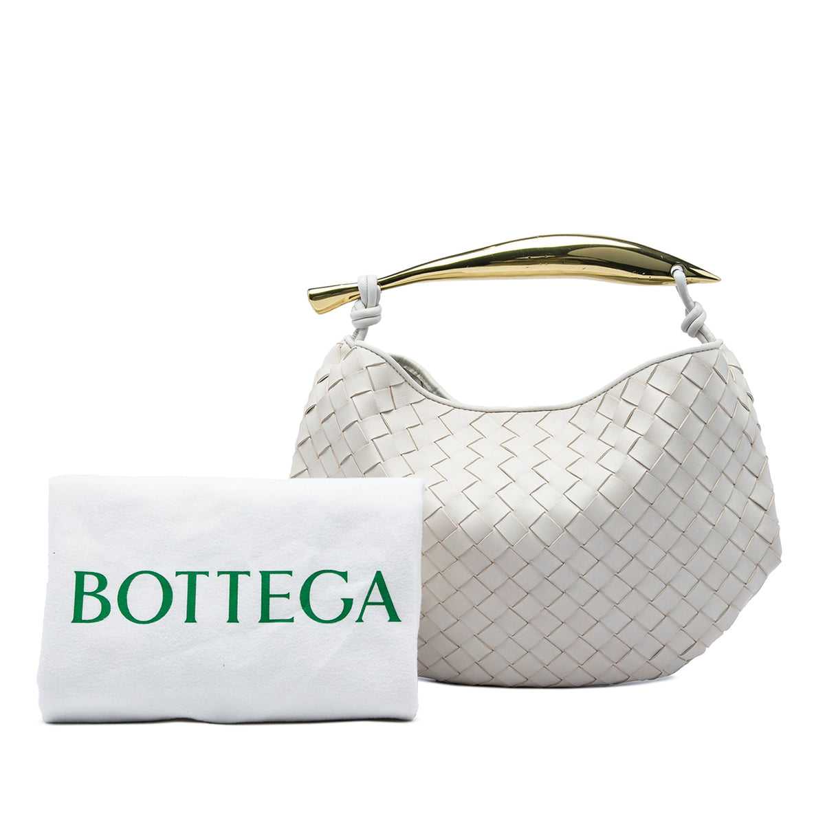 Bottega Veneta Lambskin Intrecciato Sardine