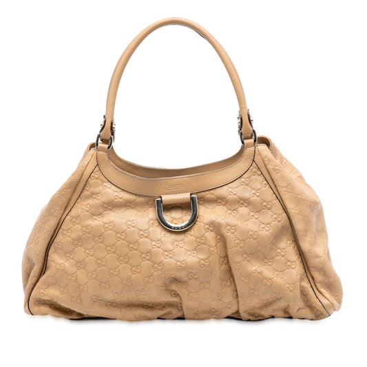 Gucci Guccissima Abbey D Ring Shoulder Bag