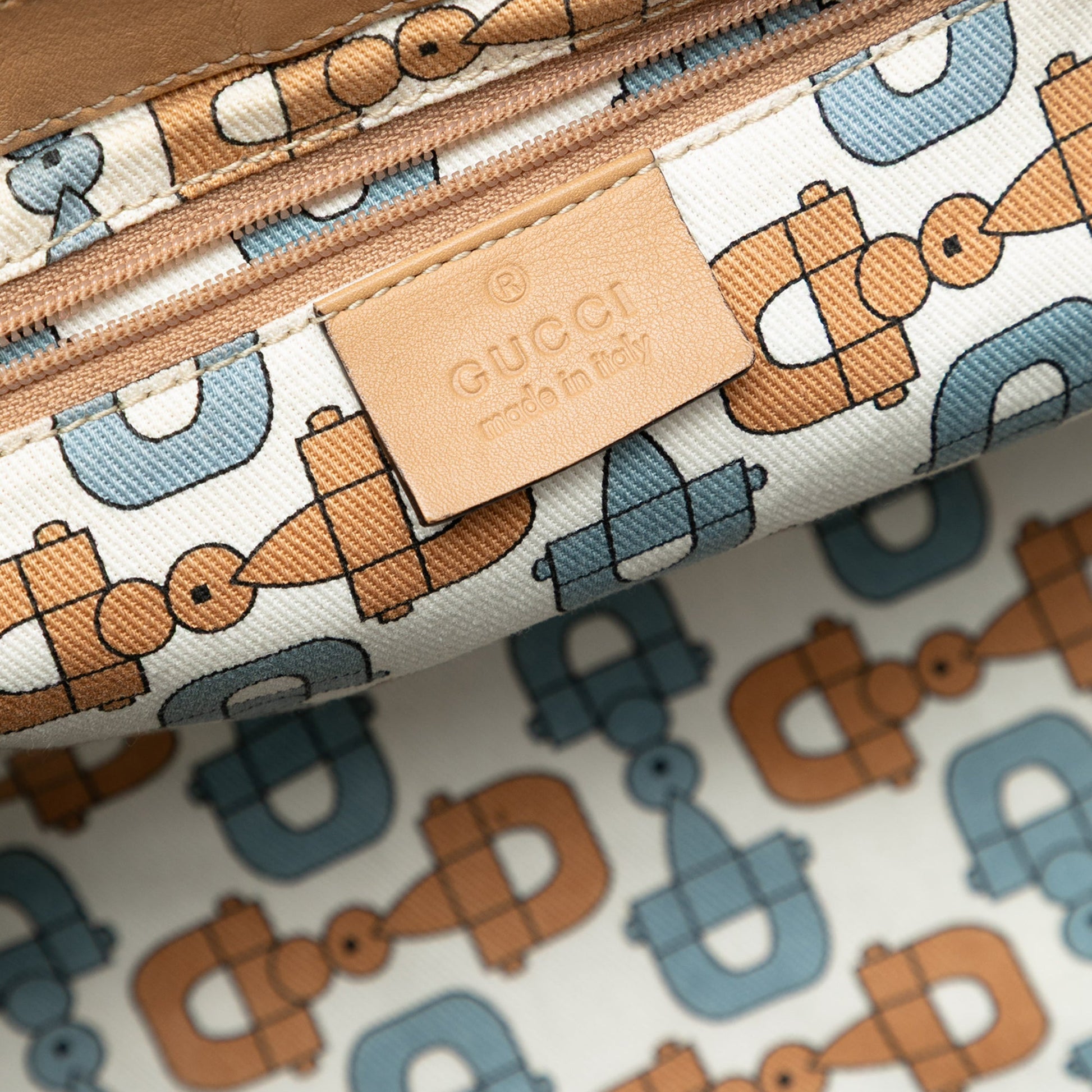 Gucci Guccissima Abbey D Ring Shoulder Bag