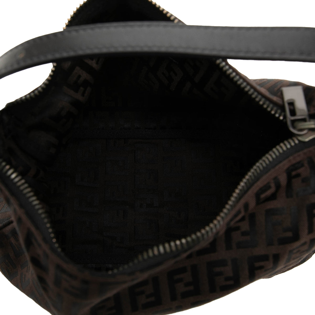 Fendi Zucchino Canvas Handbag