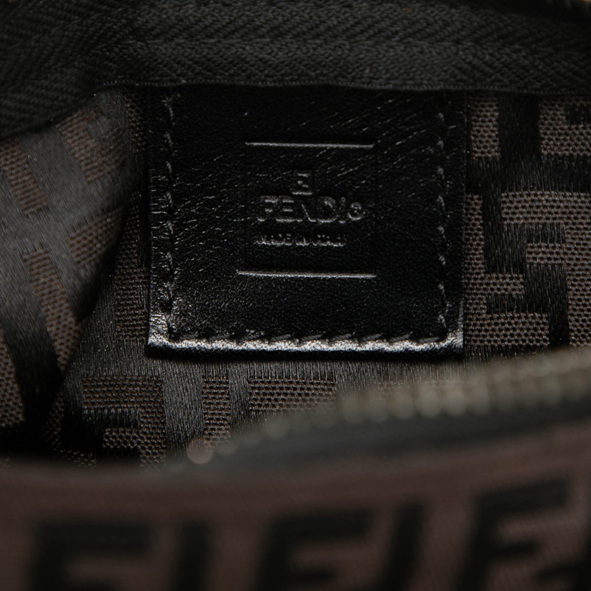 Fendi Zucchino Canvas Handbag