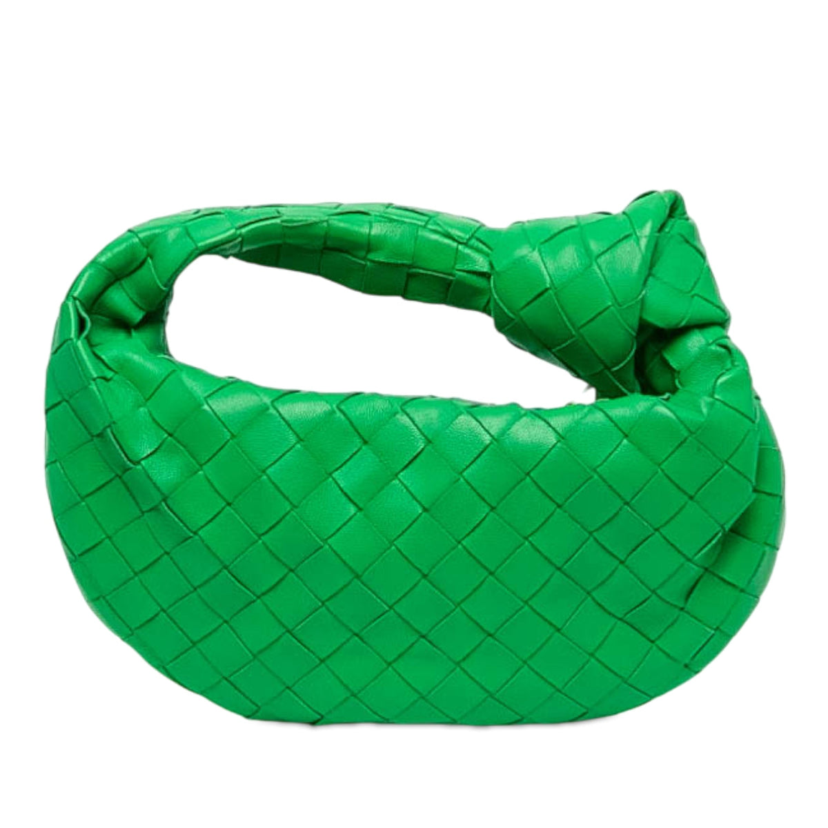 Bottega Veneta Mini Nappa Intrecciato Jodie — Green