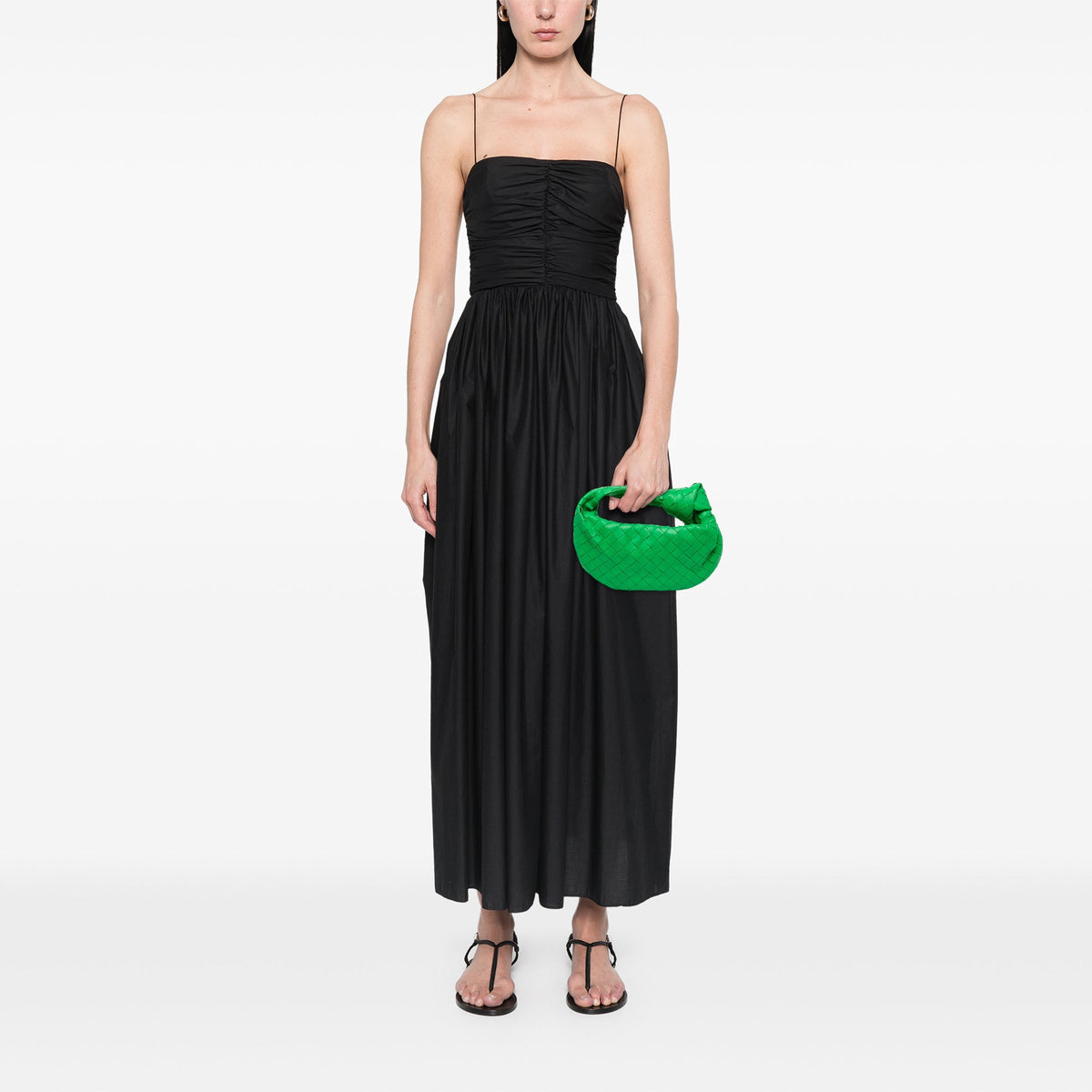 Bottega Veneta Mini Nappa Intrecciato Jodie — Green