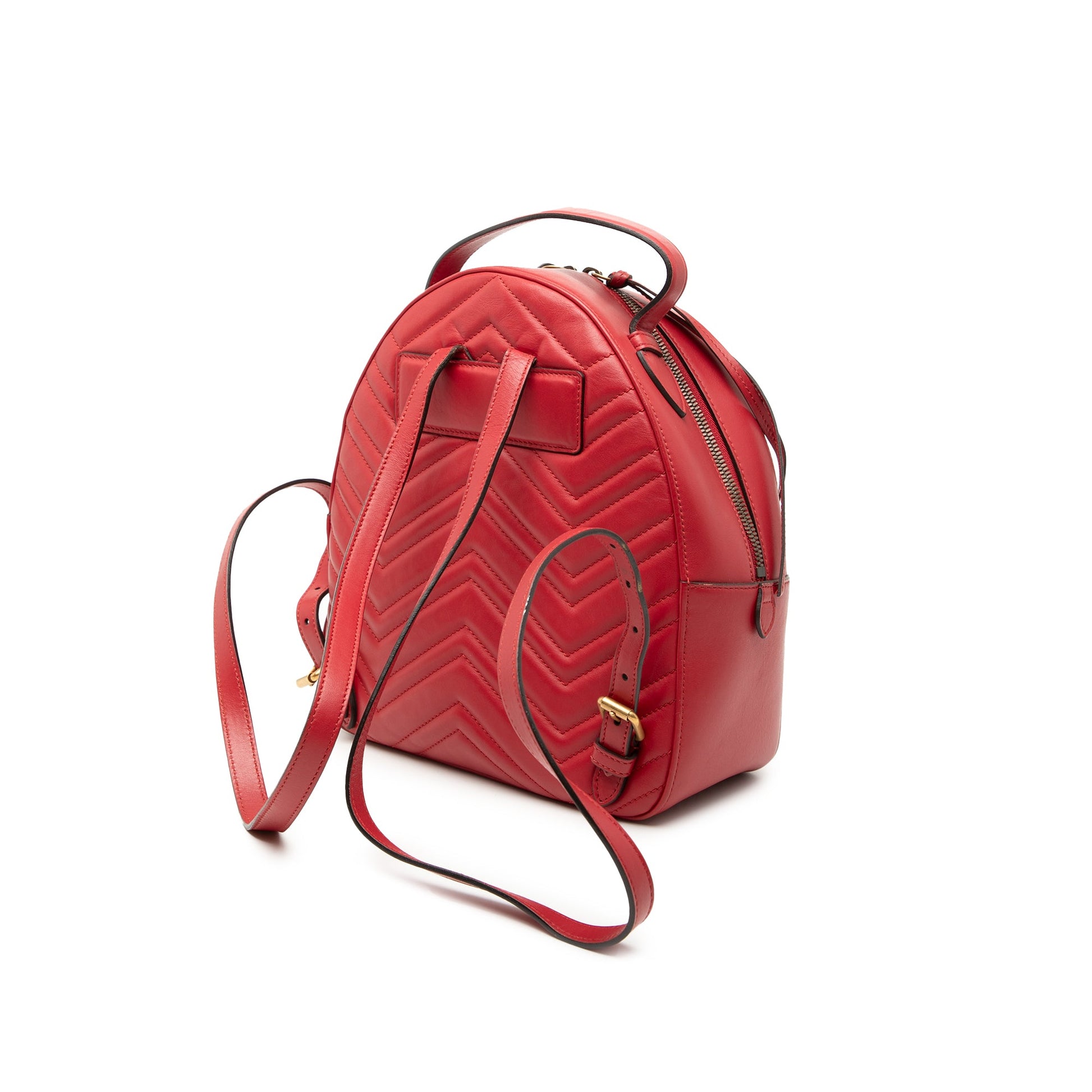 Gucci Small GG Marmont Matelasse Leather Backpack