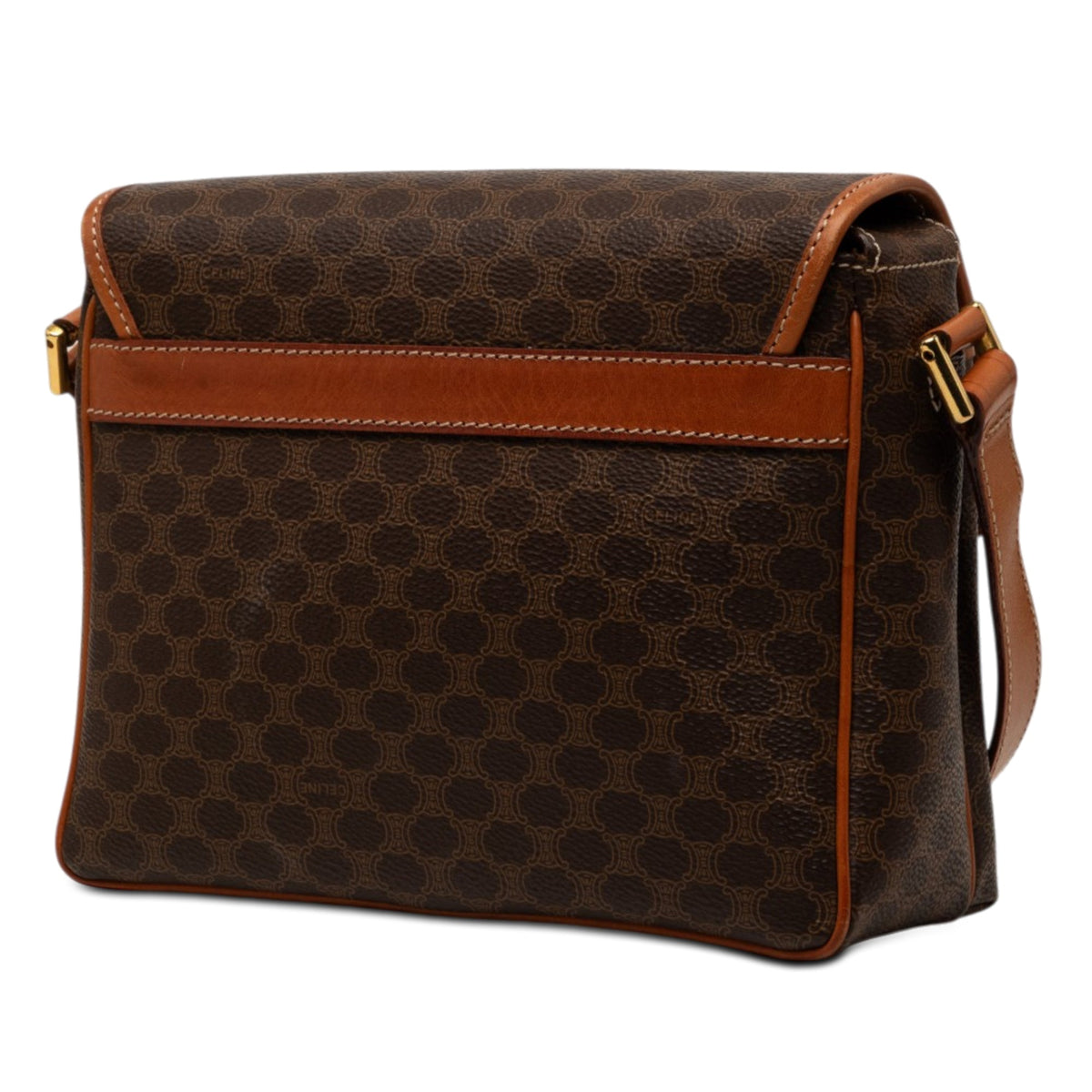 Celine Macadam Coated Canvas Crossbody