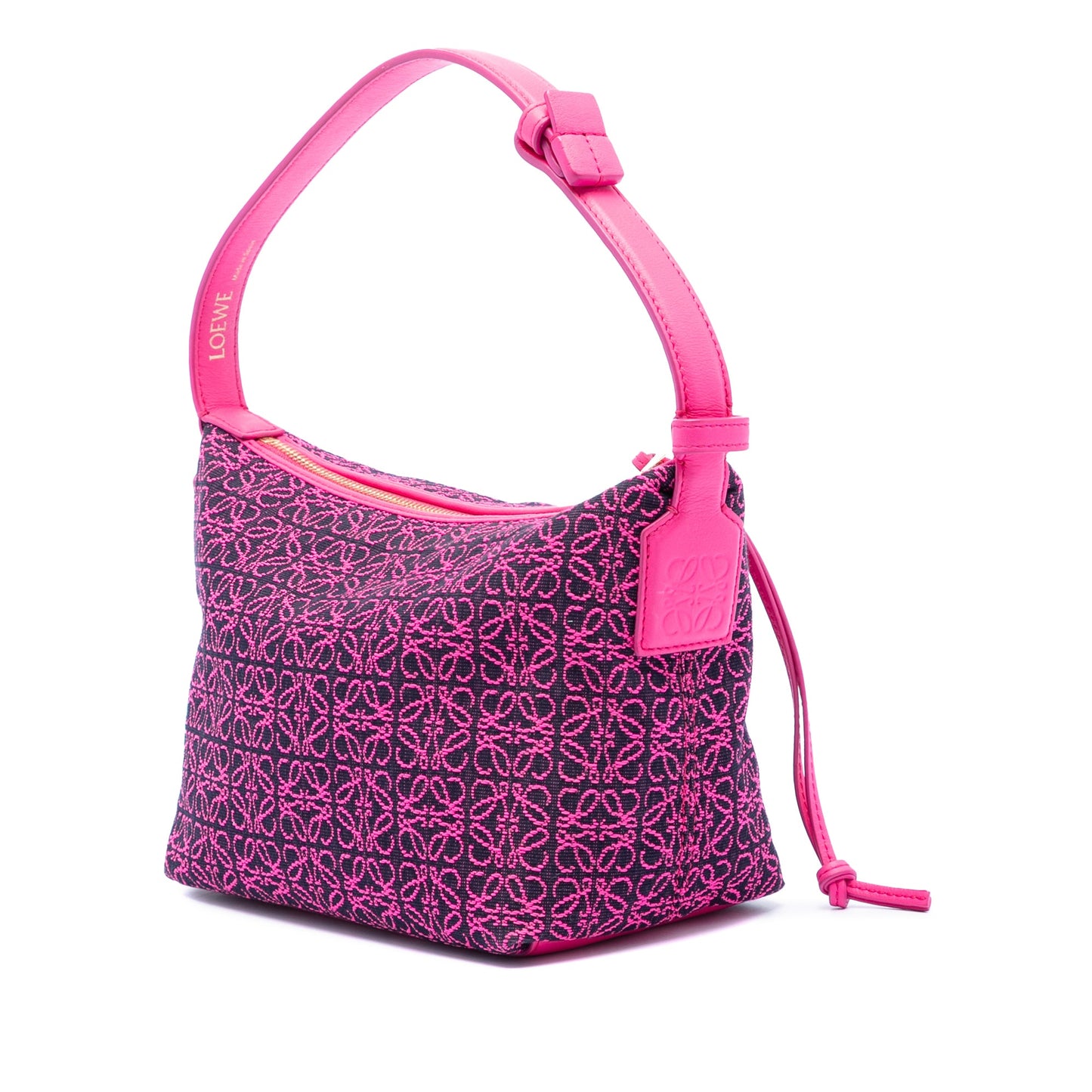 LOEWE Small Anagram Canvas Cubi Bag
