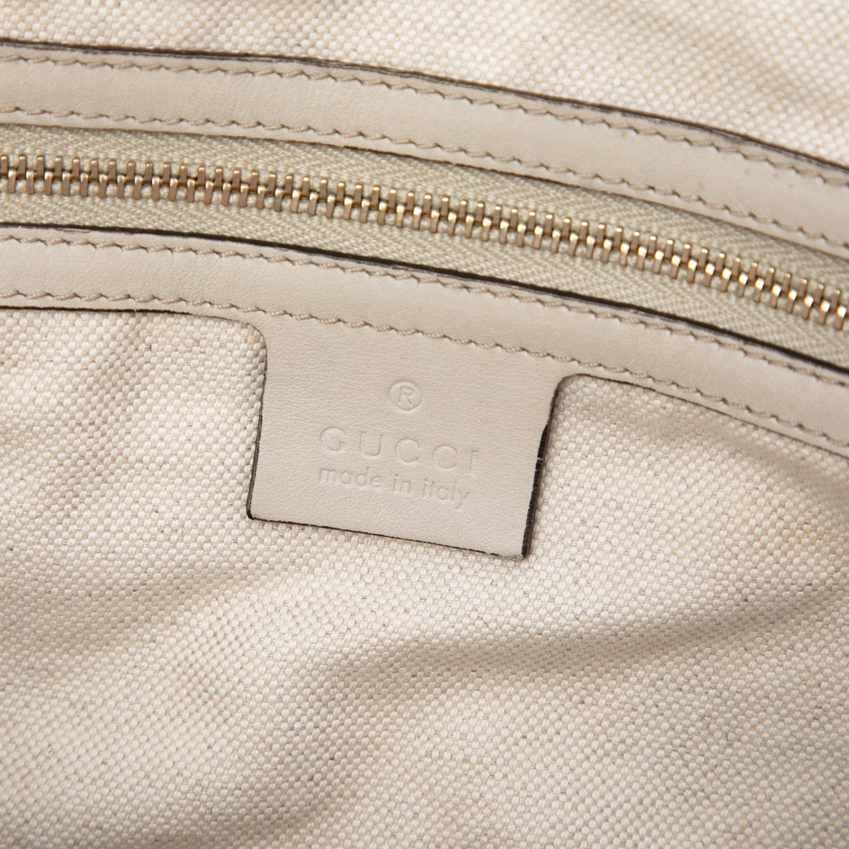 Gucci Large Microguccissima Nice Dome Satchel — White