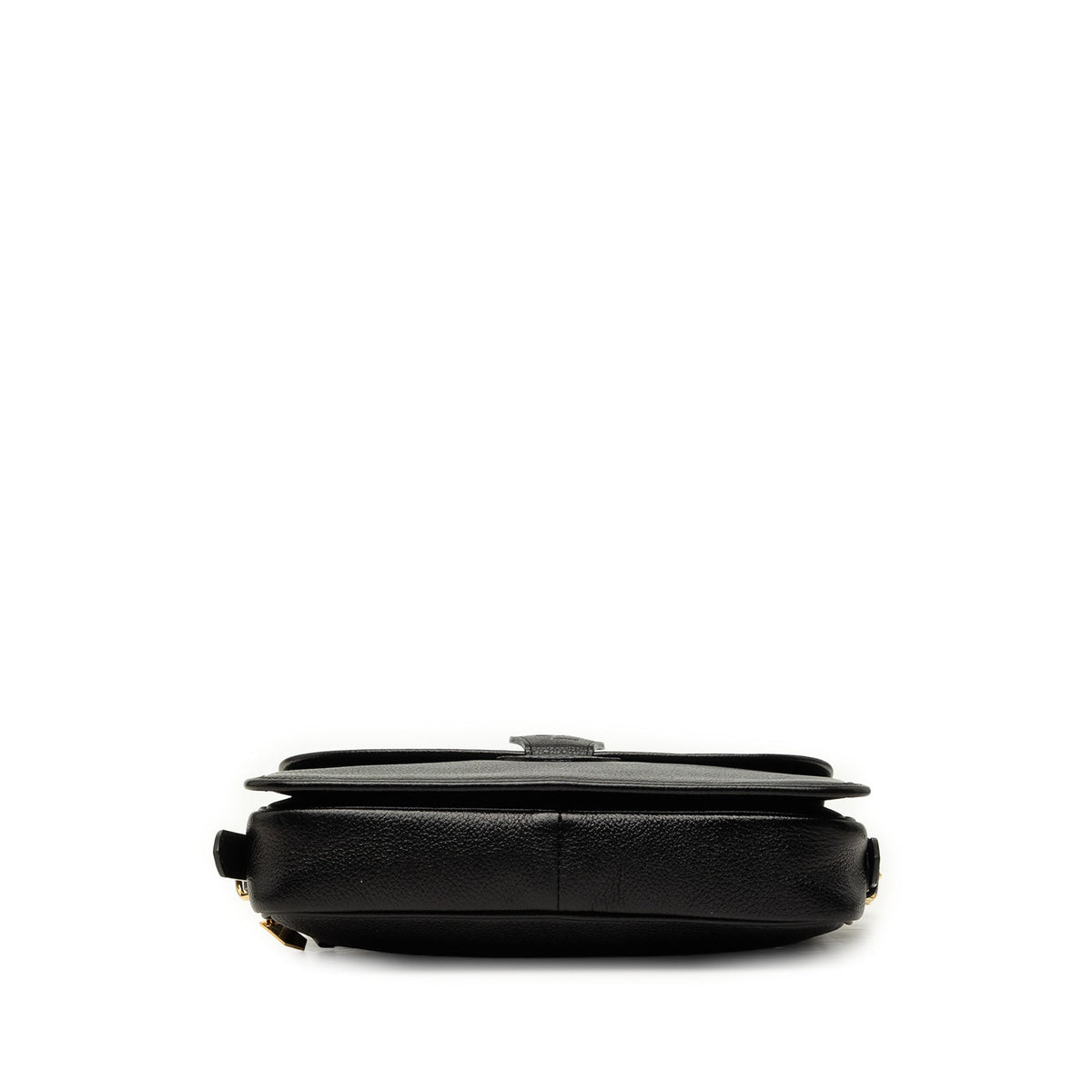 Saint Laurent Leather Crossbody — Black