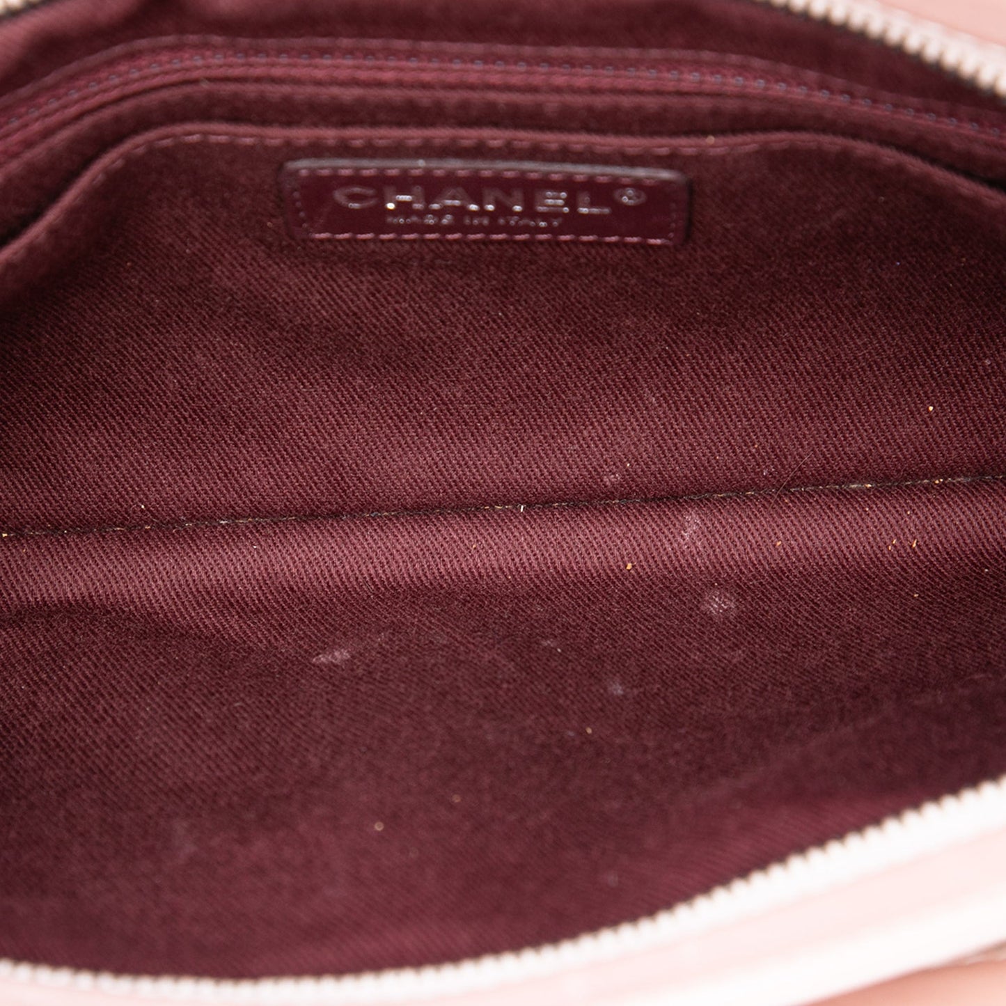 Chanel Quilted Glazed Calfskin Coco Pleats Clutch