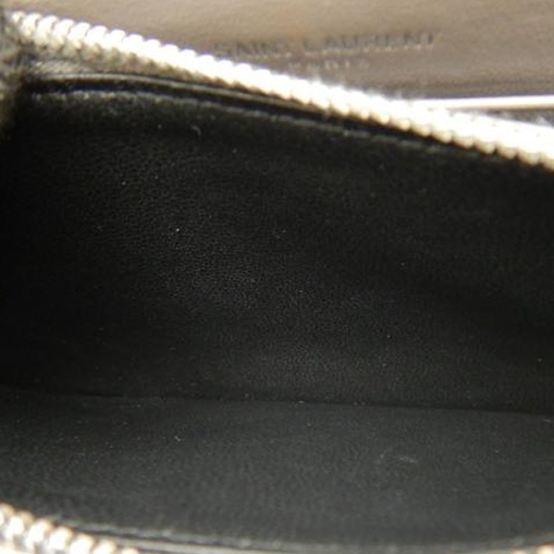 Saint Laurent Small Croc Embossed Leather Monogram Kate Tassel Crossbody