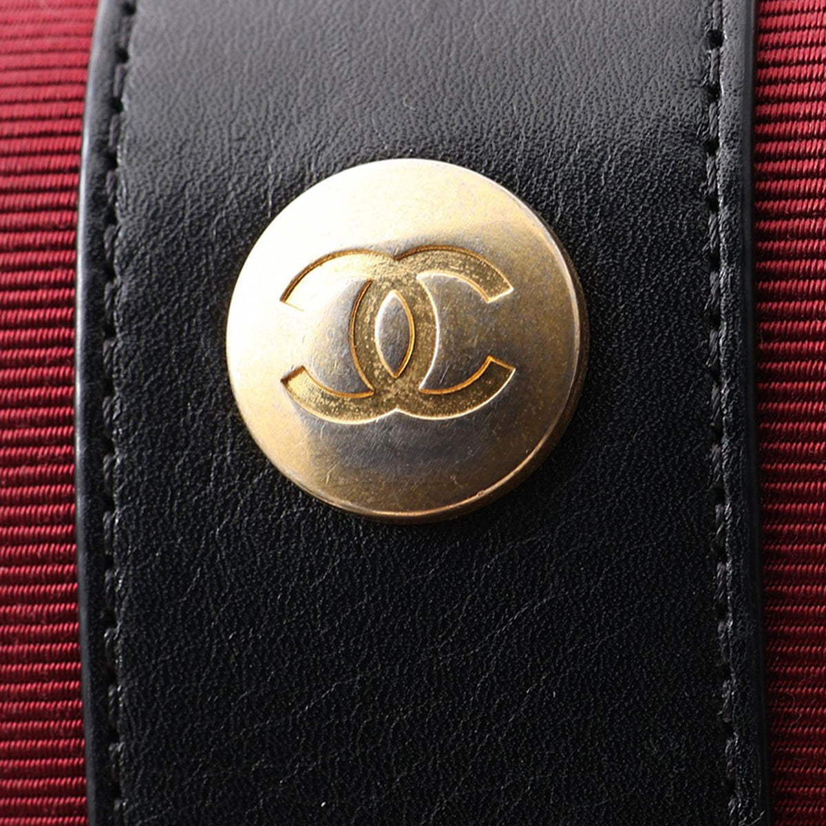 Chanel Button Up Double Zip Camera Bag