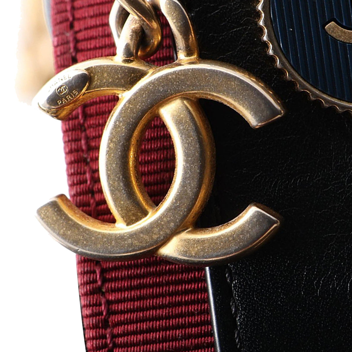 Chanel Button Up Double Zip Camera Bag
