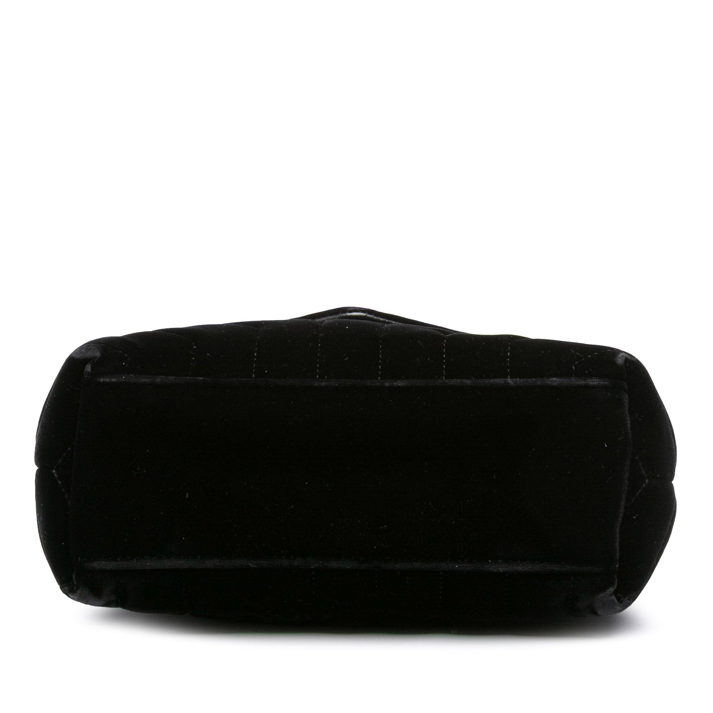 Saint Laurent Small Matelasse Velvet Monogram LouLou Shoulder Bag