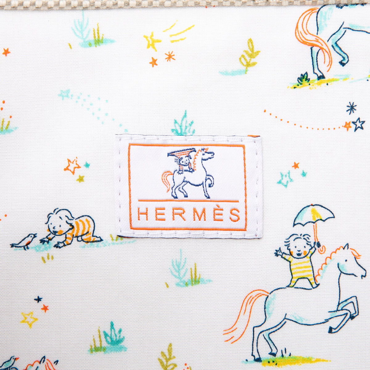 Hermès Toile Cabriole Nappy Bag