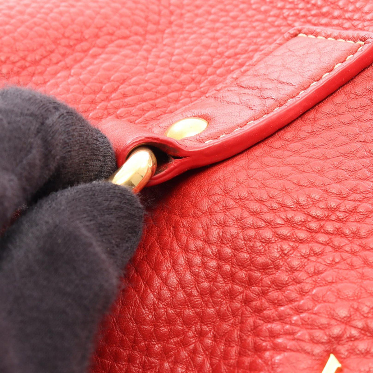 Prada Vitello Daino Side Zip Tote
