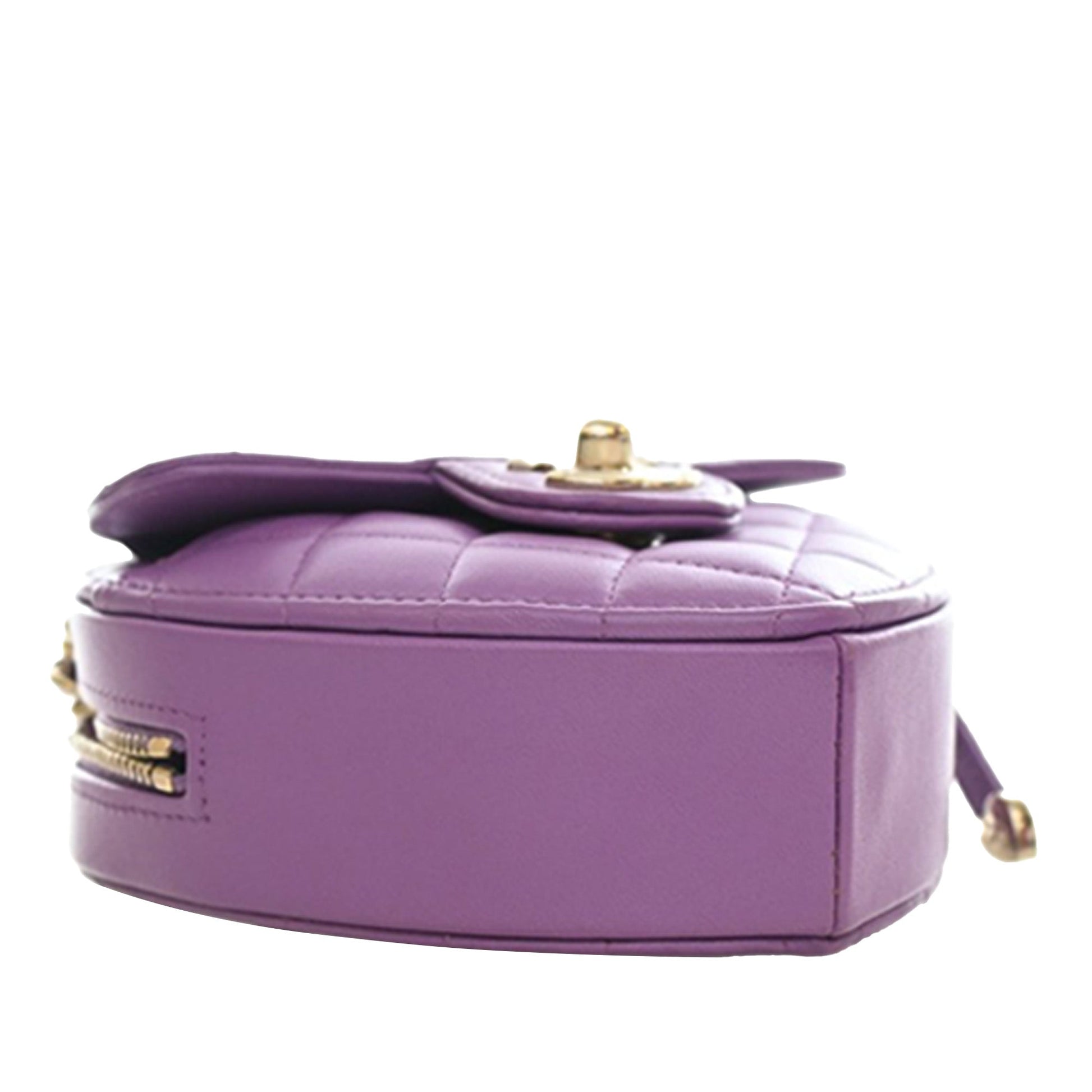 Chanel Mini Lambskin CC in Love Heart Crossbody