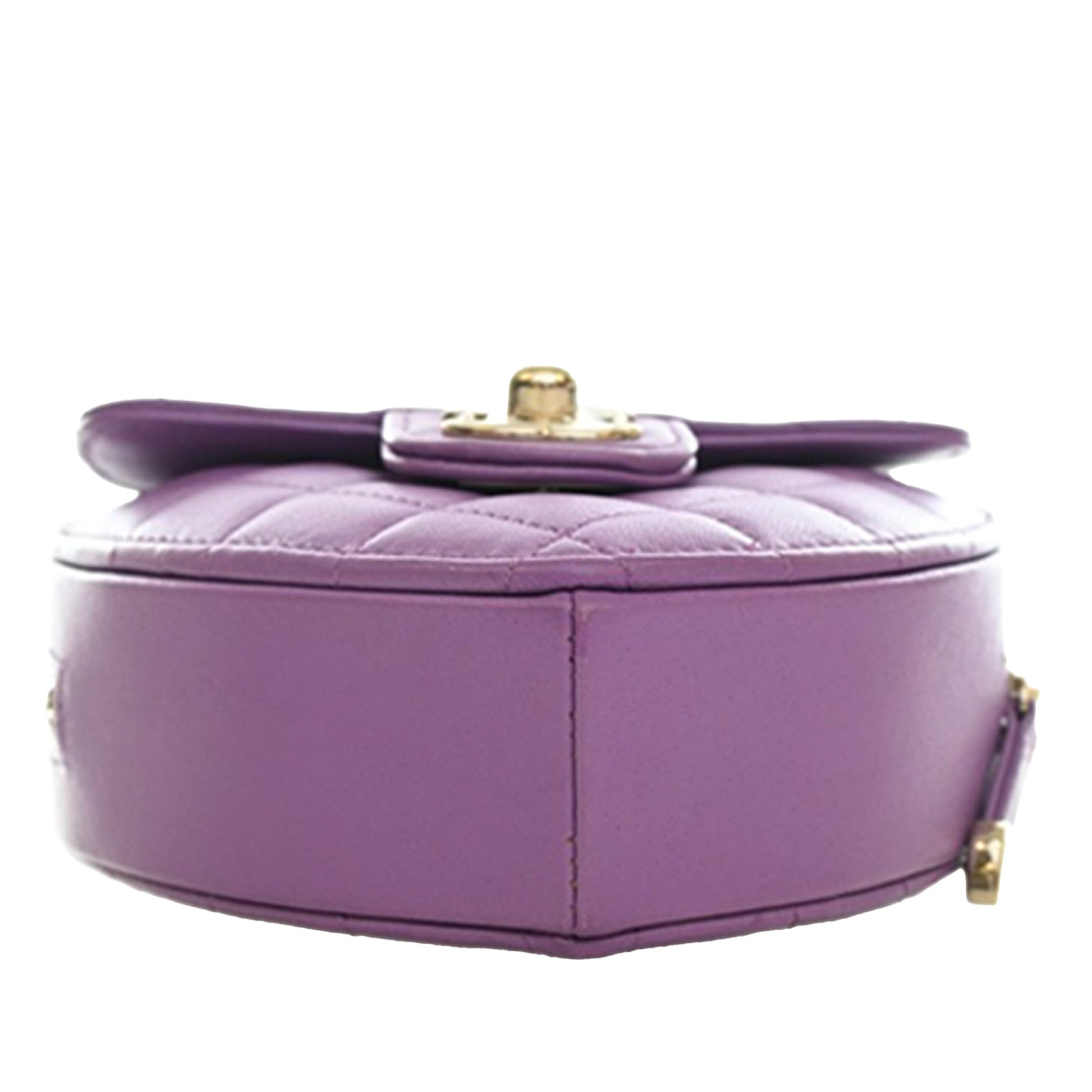 Chanel Mini Lambskin CC in Love Heart Crossbody